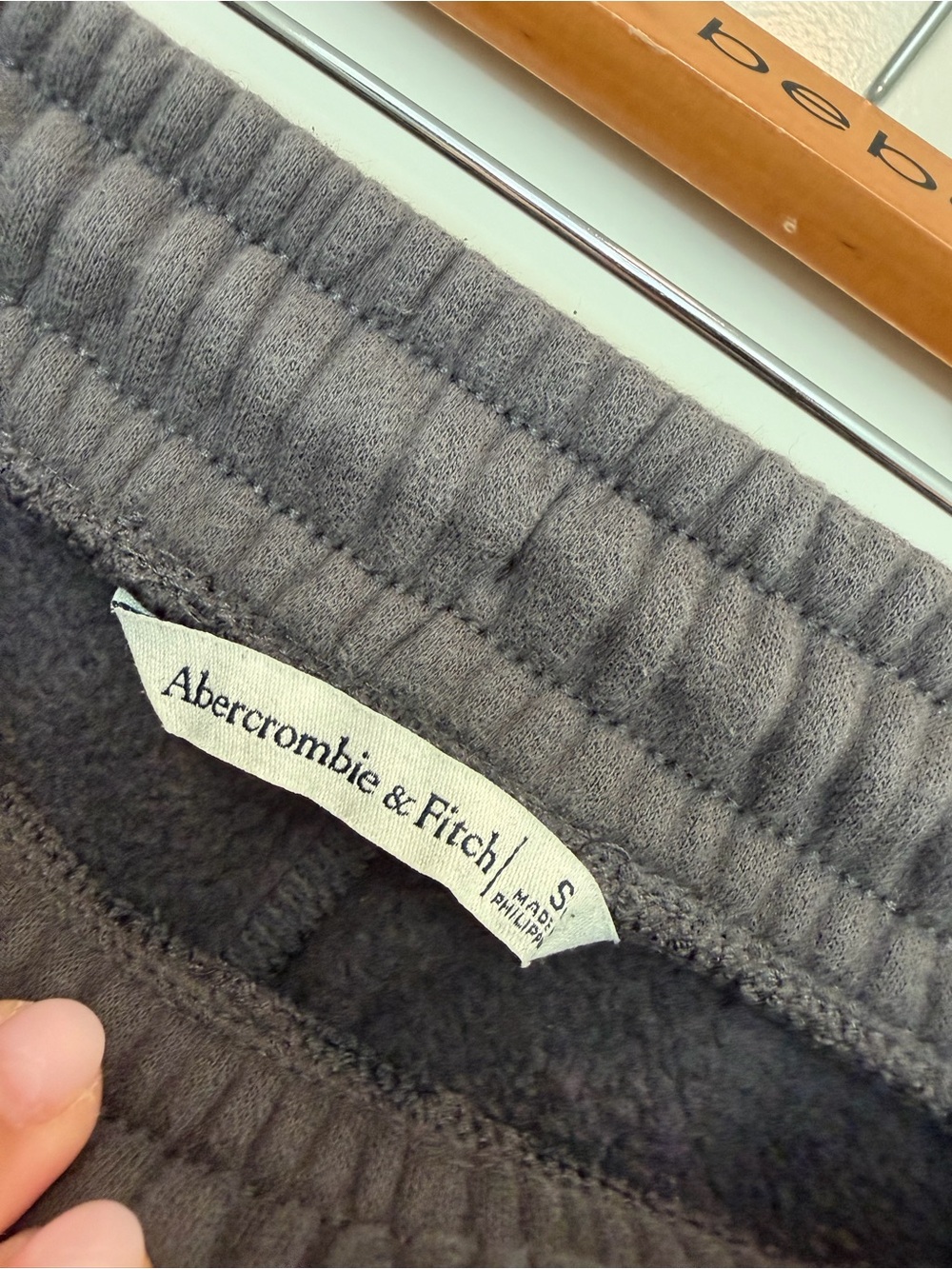 Abercrombie & Fitch High Rise Sunday Wide Leg Sweatpants LONG length - Picture 7 of 9